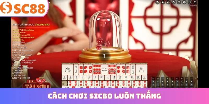 cách chơi sicbo luôn thắng